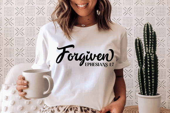 About Forgiven SVG: Jesus Graphics for Faith Crafts