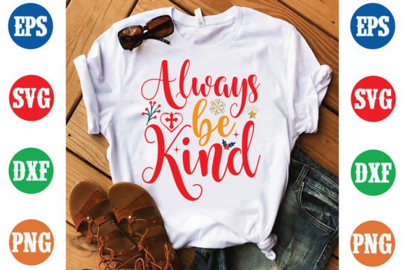 Always Be Kind Jesus Christmas Design Review