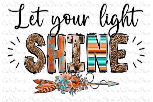 Christian Western PNG Graphics for Print Templates