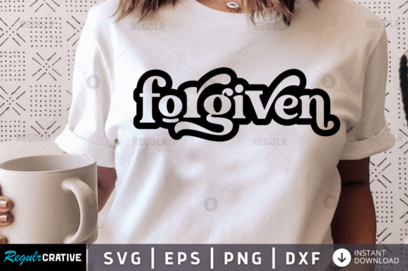 Forgiven Christian SVG Design: An Embroidery Review