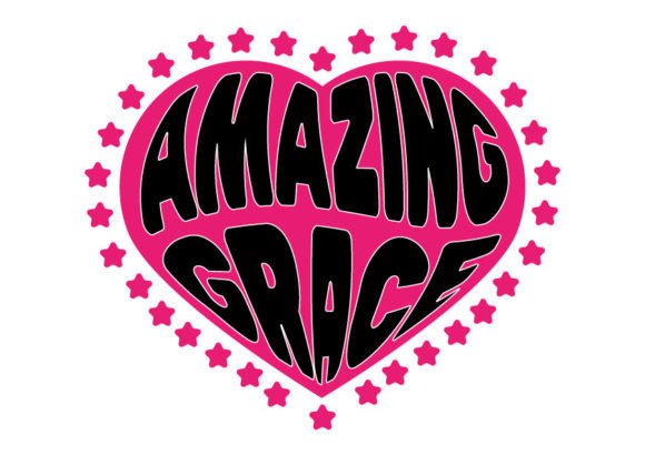 Free Amazing Grace Graphics for Faith Crafts