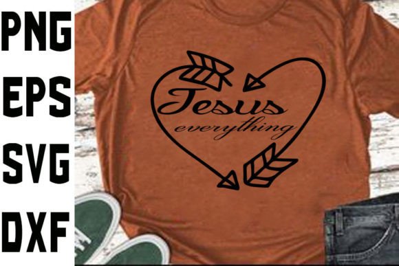 Jesus Everything SVG: Graphics & Crafts Asset Review