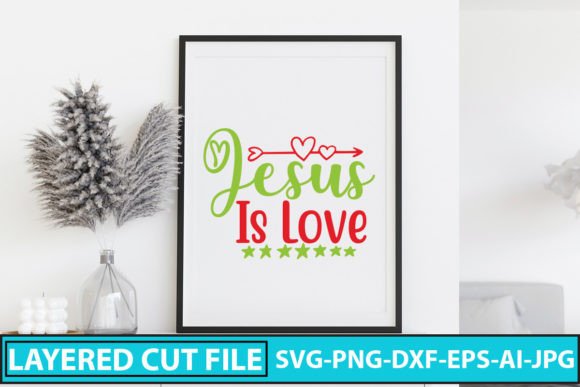 Jesus is Love SVG Cut File: A Designer’s Review