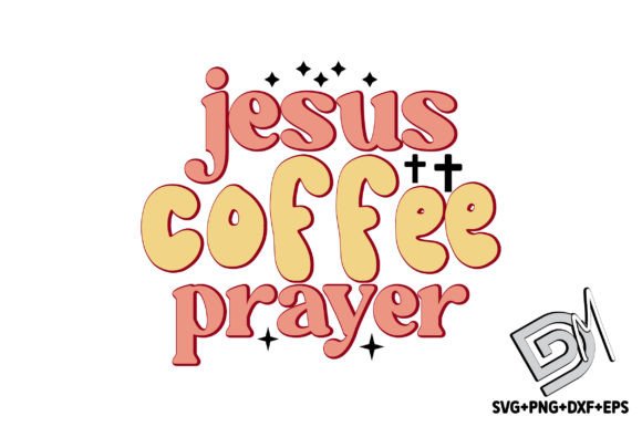 Retro Jesus Coffee Prayer SVG: An Embroidery Review